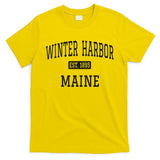 Winter Harbor, Maine Established In 1895 T-Shirt