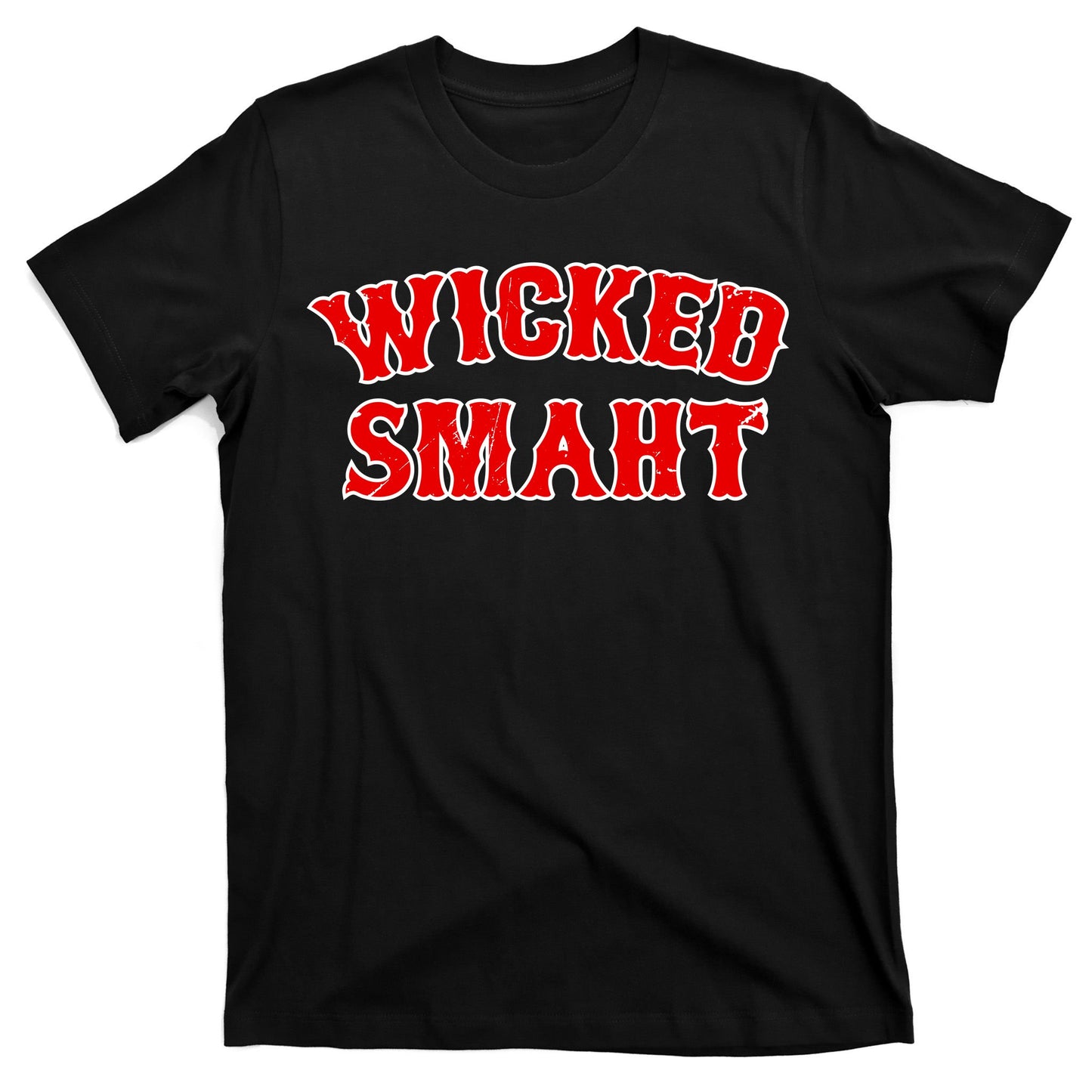 Wicked Smaht Smart Boston Massachusetts T-Shirt