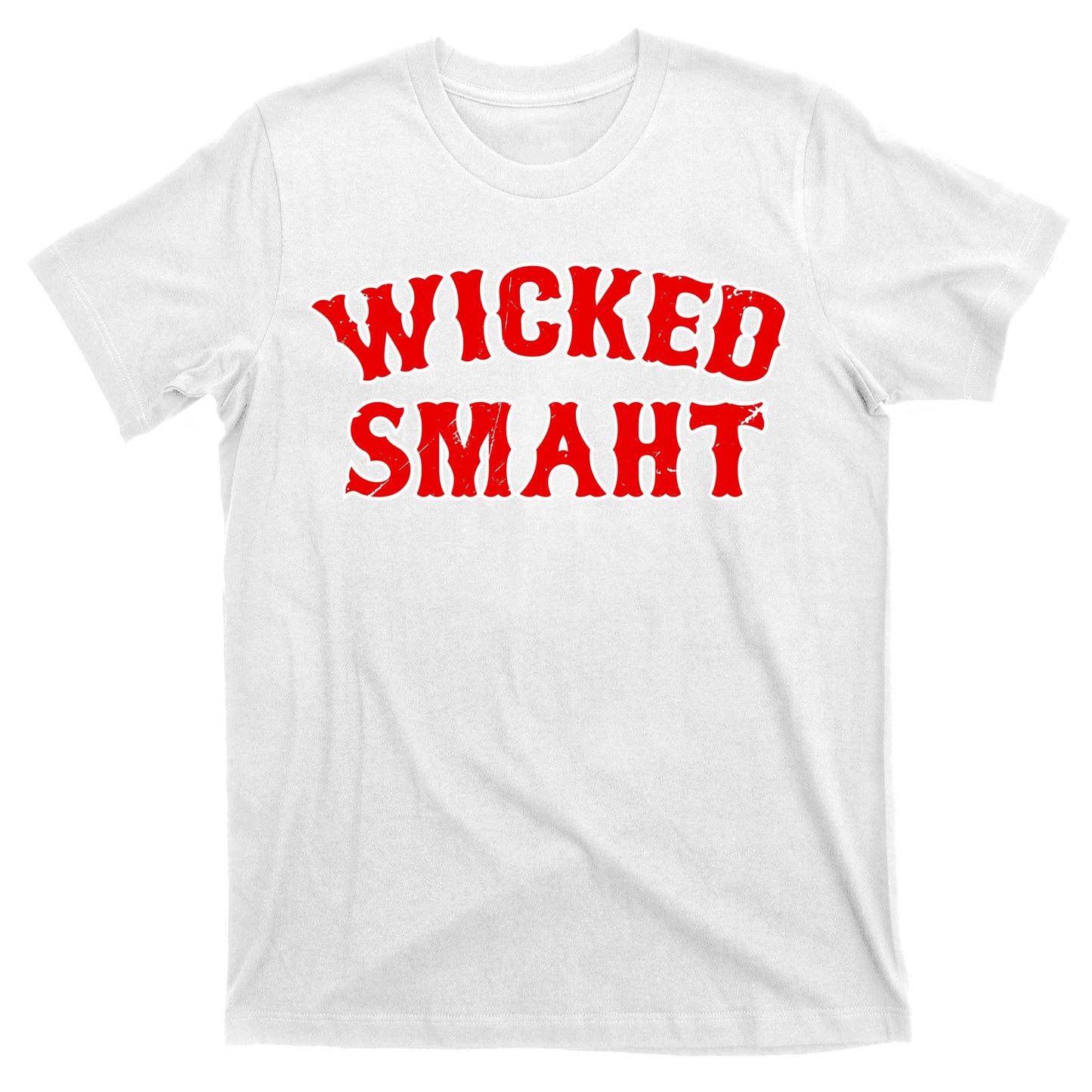 Wicked Smaht Smart Boston Massachusetts T-Shirt