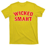 Wicked Smaht Smart Boston Massachusetts T-Shirt