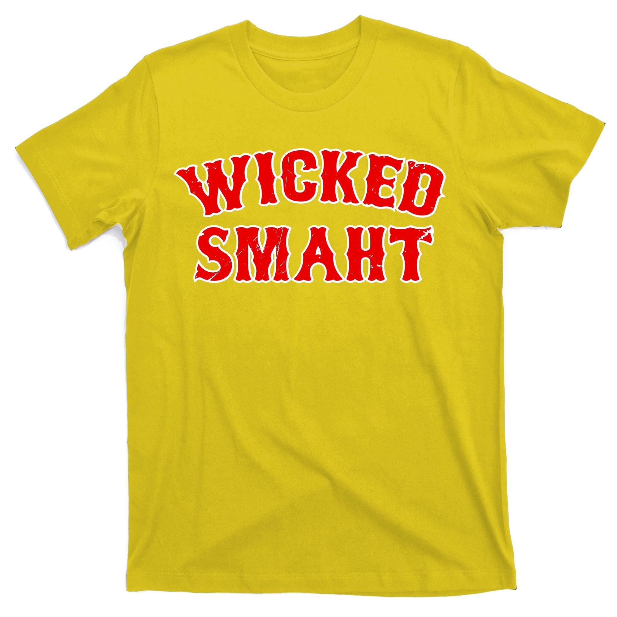 Wicked Smaht Smart Boston Massachusetts T-Shirt