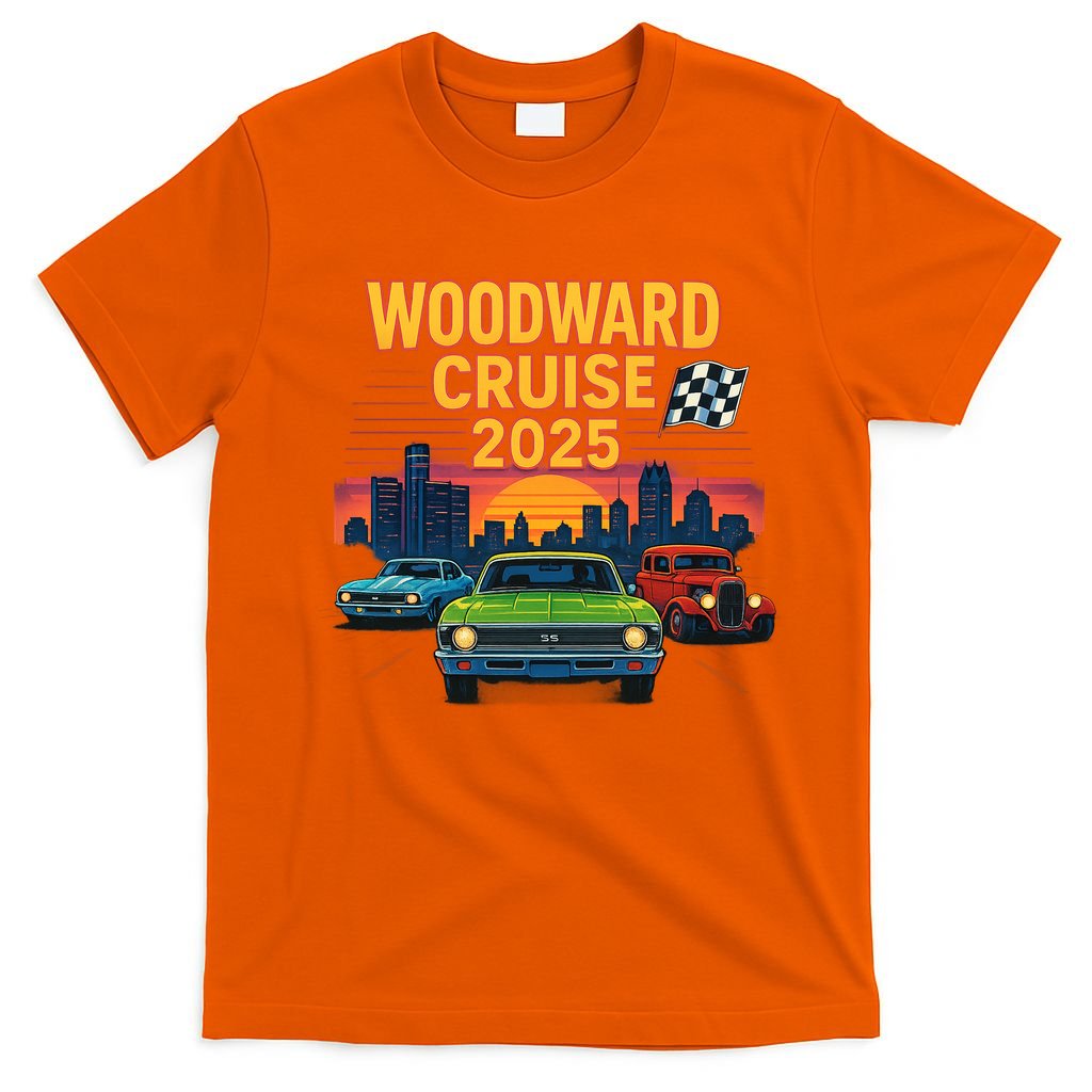 Woodward Legends – Detroit Cruise 2025 T-Shirt