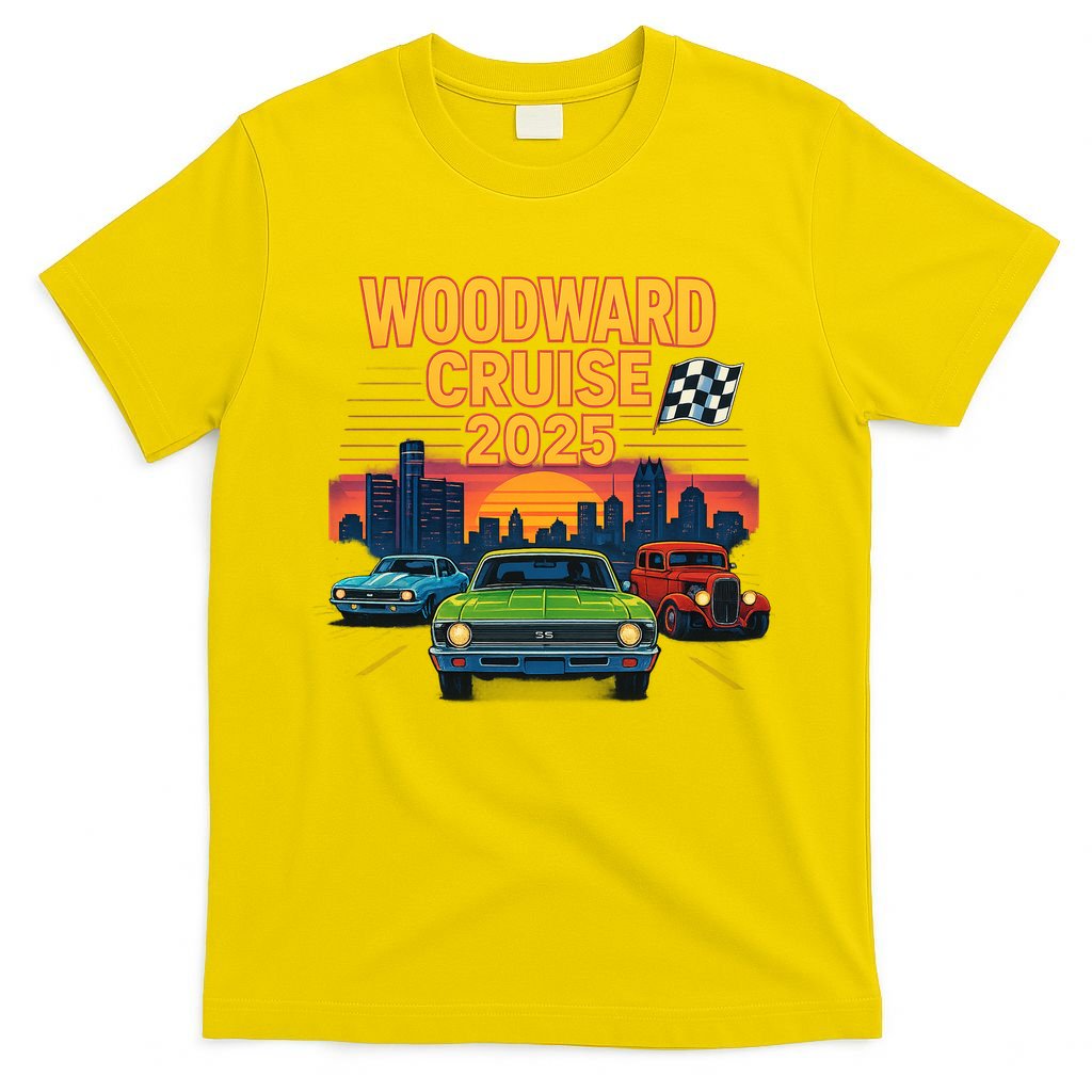 Woodward Legends – Detroit Cruise 2025 T-Shirt