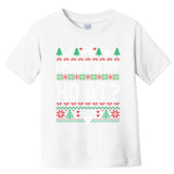Where My HoS At Ho Matching Couple Christmas Ugly Cute Gift Toddler T-Shirt