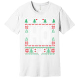 Where My HoS At Ho Matching Couple Christmas Ugly Gift Premium T-Shirt