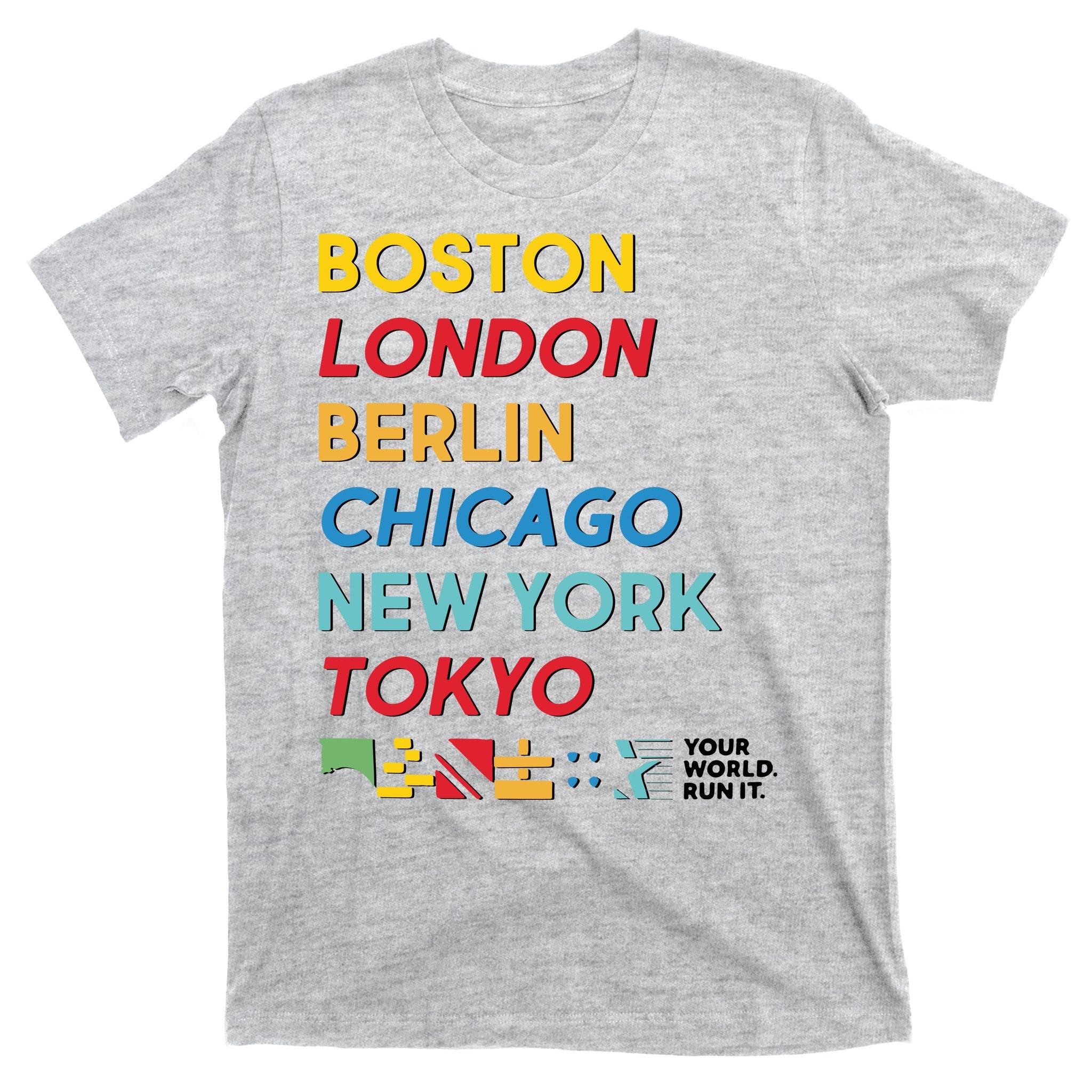 World Marathon Majors Sportiqe T-Shirt