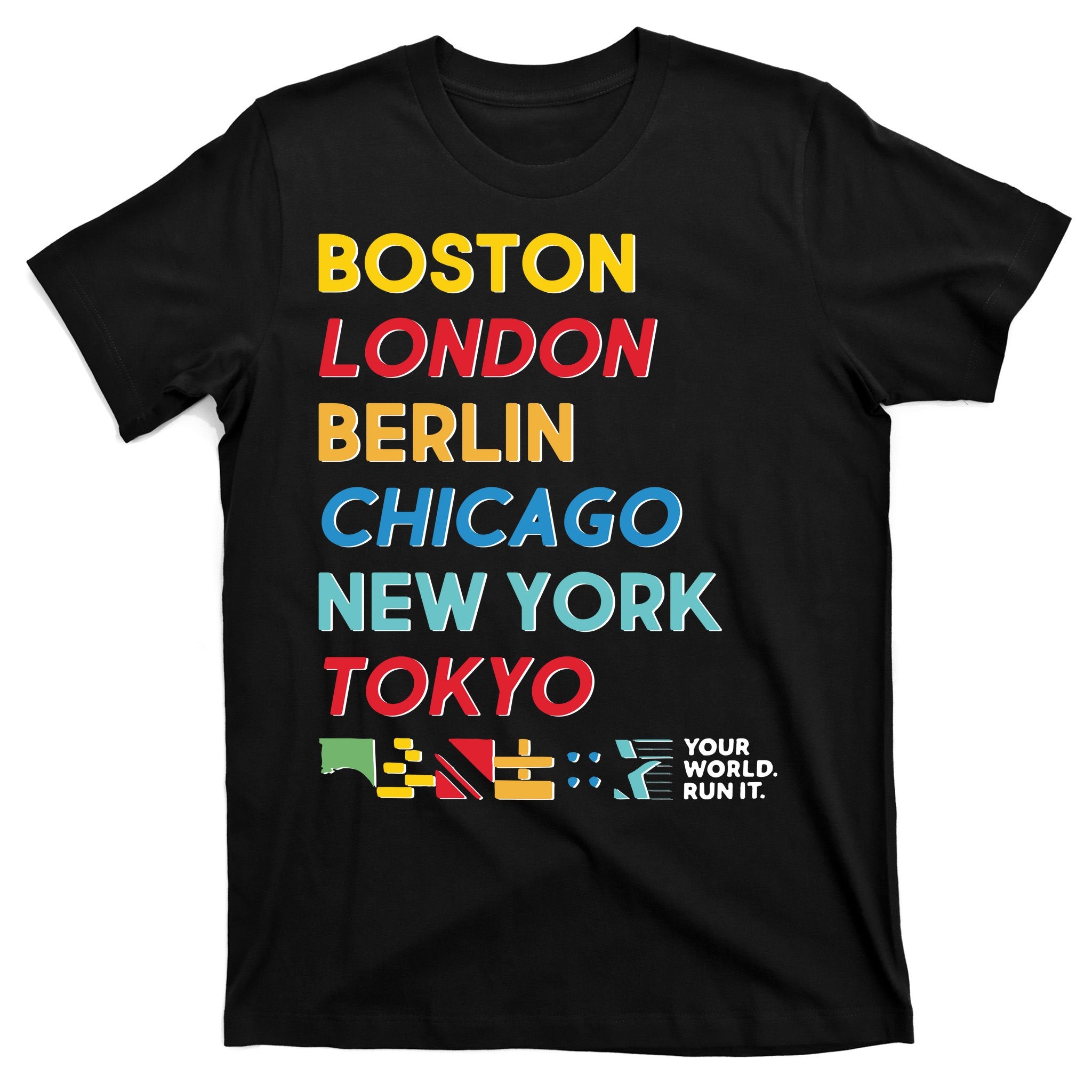 World Marathon Majors Sportiqe T-Shirt