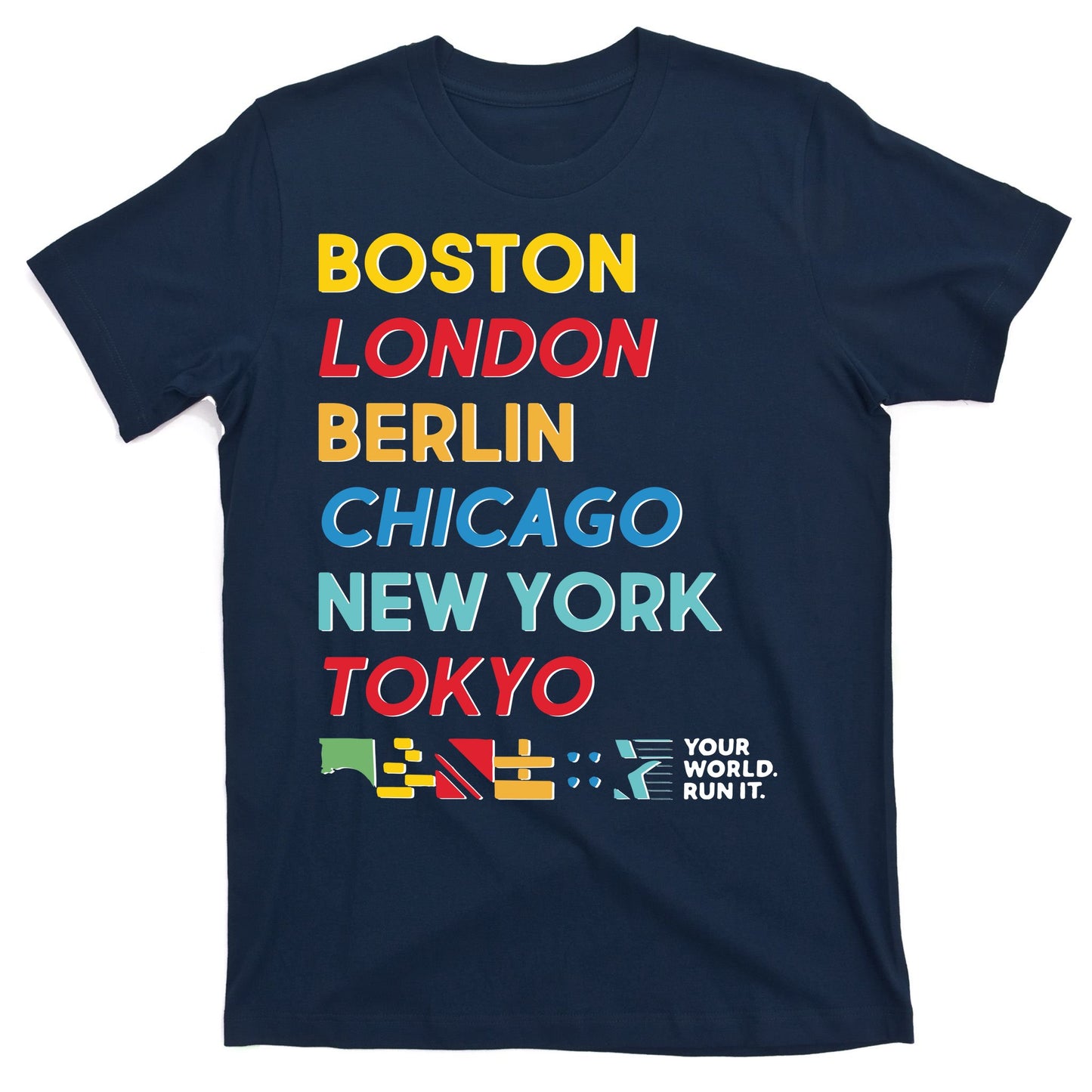 World Marathon Majors Sportiqe T-Shirt