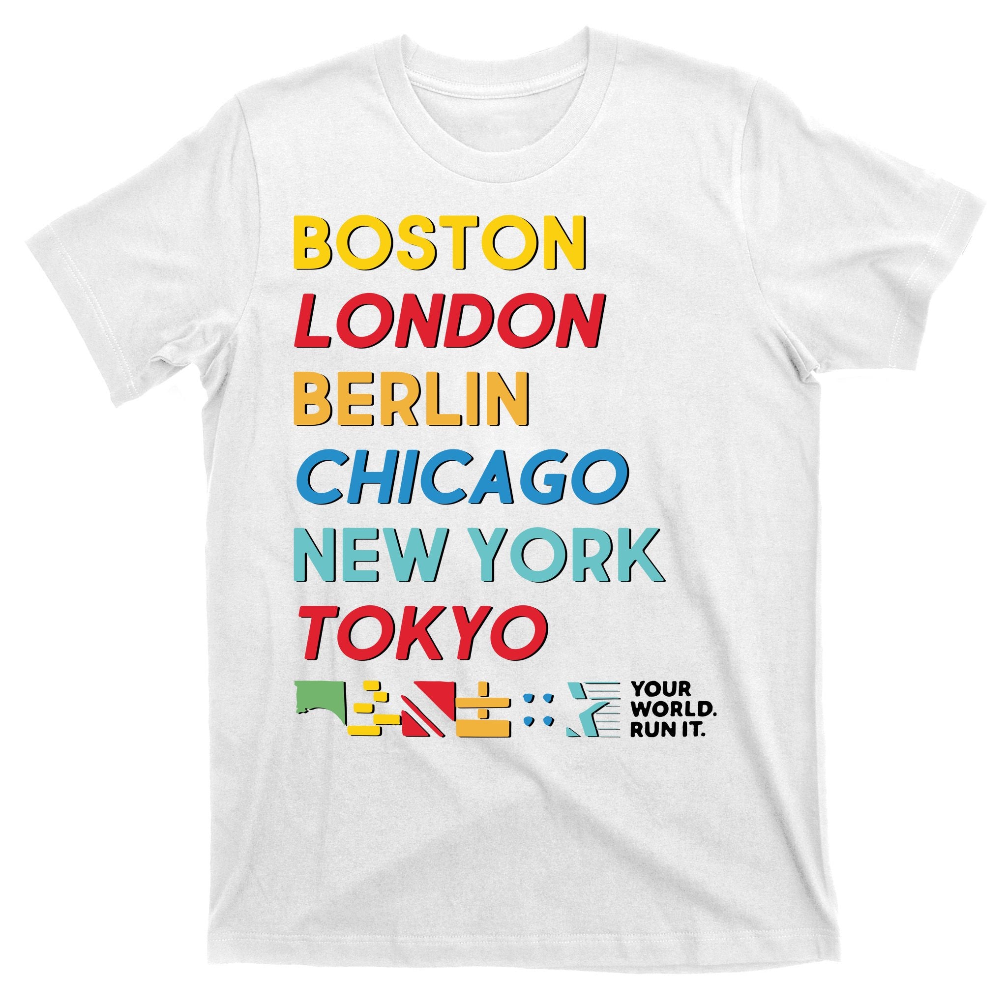 World Marathon Majors Sportiqe T-Shirt