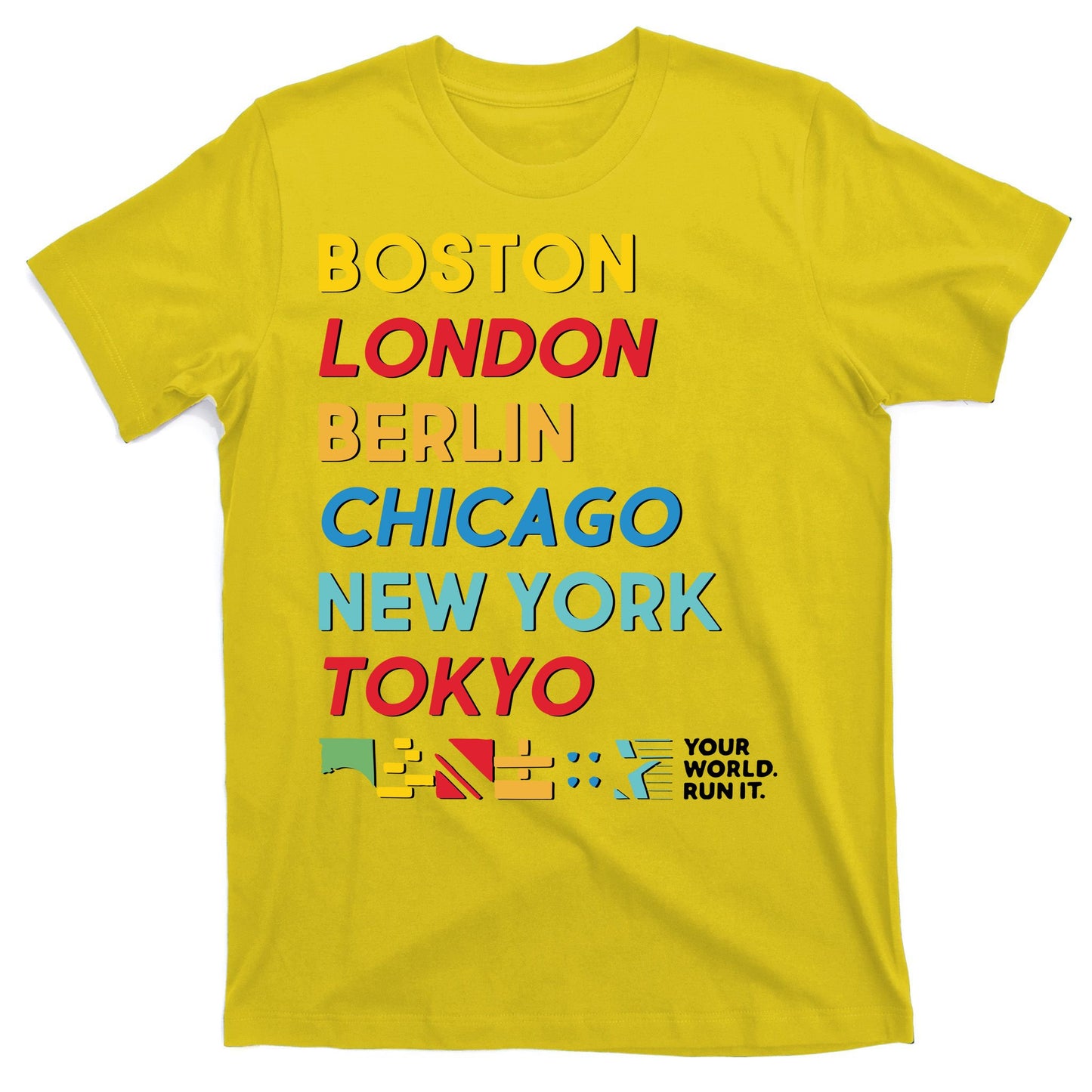 World Marathon Majors Sportiqe T-Shirt
