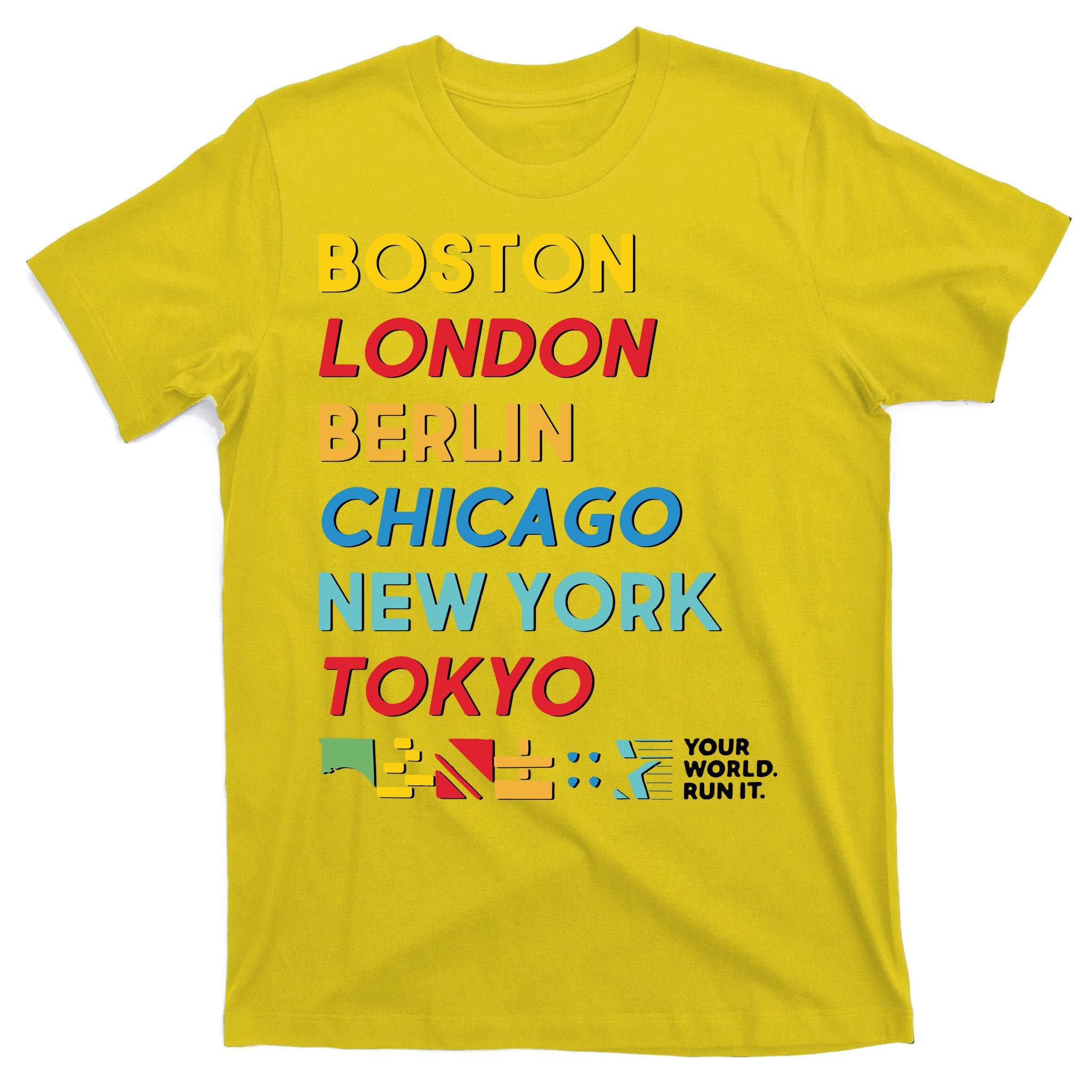 World Marathon Majors Sportiqe T-Shirt