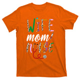 Wife Mom Nurse Cheetah T-Shirt
