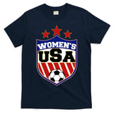 Womens Soccer USA Emblem T-Shirt