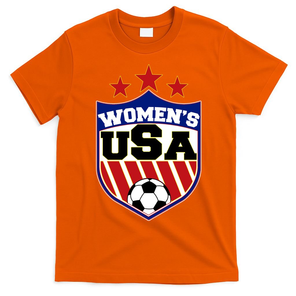Womens Soccer USA Emblem T-Shirt