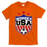Womens Soccer USA Emblem T-Shirt