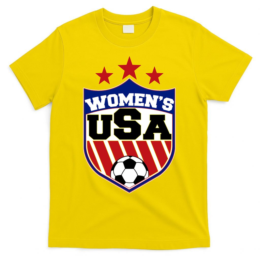 Womens Soccer USA Emblem T-Shirt