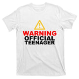 Warning Official Teenager 13th Birthday T-Shirt