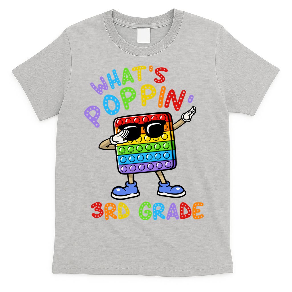 Whats Poppin 3rd Grade Back To School T-Shirt