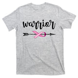 Warrior Ribbon Breast Cancer Awareness T-Shirt