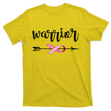 Warrior Ribbon Breast Cancer Awareness T-Shirt