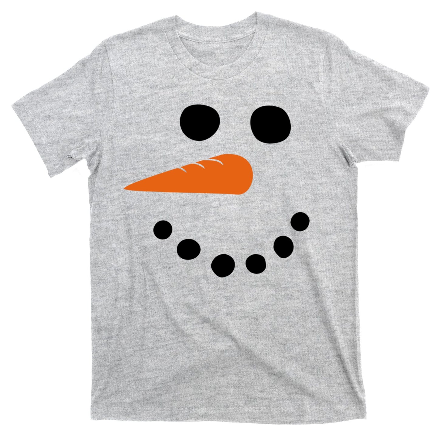 Winter Snowman Snow Face T-Shirt