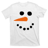 Winter Snowman Snow Face T-Shirt
