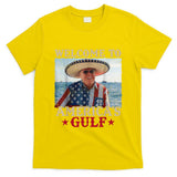 Welcome To AmericaS Gulf Trump Mexico America Trump 45 47 T-Shirt