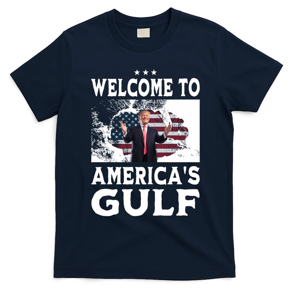Welcome To Americas Gulf Donald Trump T-Shirt
