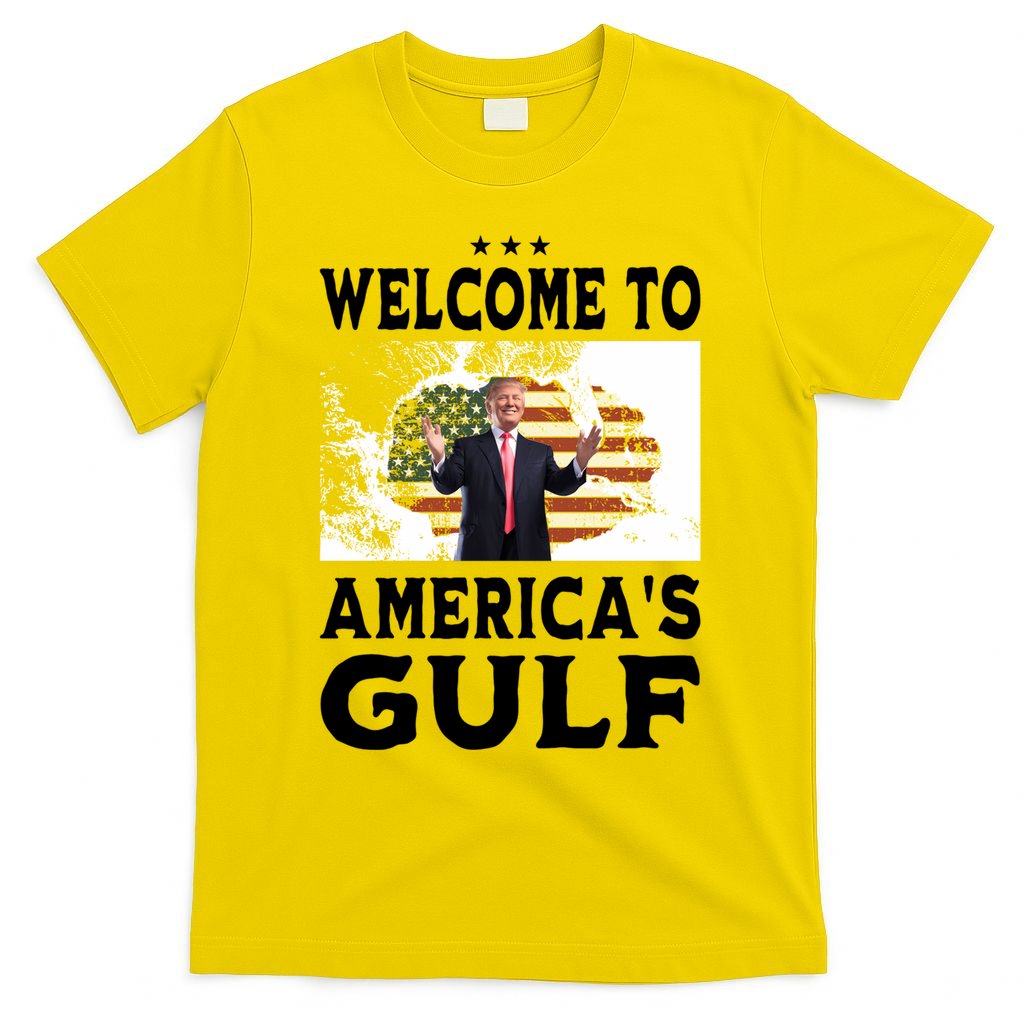 Welcome To Americas Gulf Donald Trump T-Shirt