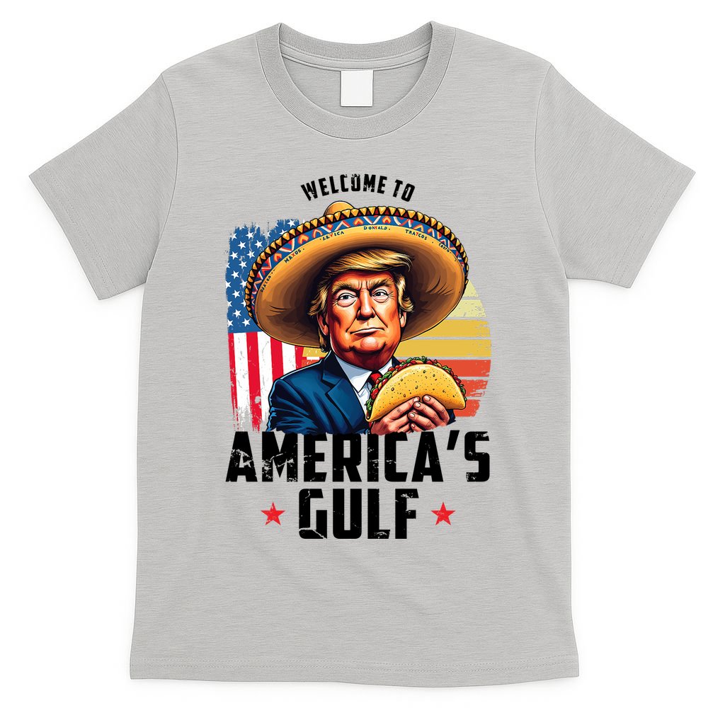 Welcome To Americas Gulf Funny Donald Trump T-Shirt