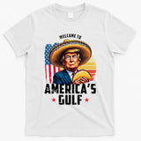 Welcome To Americas Gulf Funny Donald Trump T-Shirt