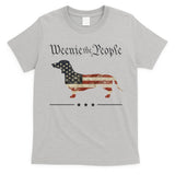 Weenie The People Funny Dachshund 4th Of July USA T-Shirt