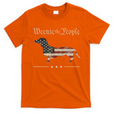 Weenie The People Funny Dachshund 4th Of July USA T-Shirt
