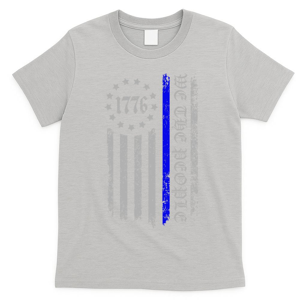 We The People Thin Blue Line Betsy Rose 1776 T-Shirt