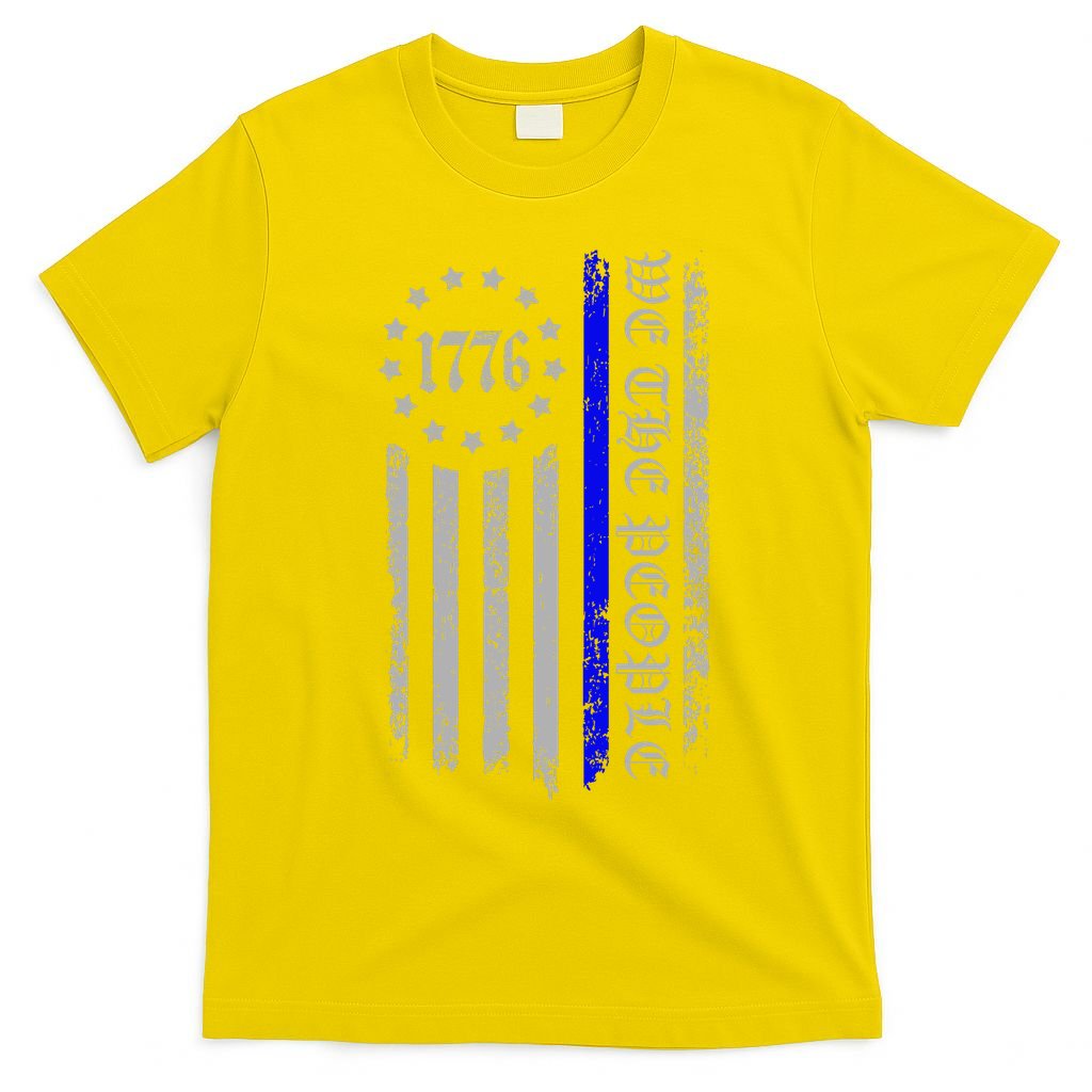 We The People Thin Blue Line Betsy Rose 1776 T-Shirt