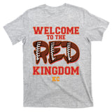 Welcome To The Red Kingdom Kansas City Football Sports Fan T-Shirt