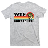 WTF Where's The Fish Funny Fisherman T-Shirt