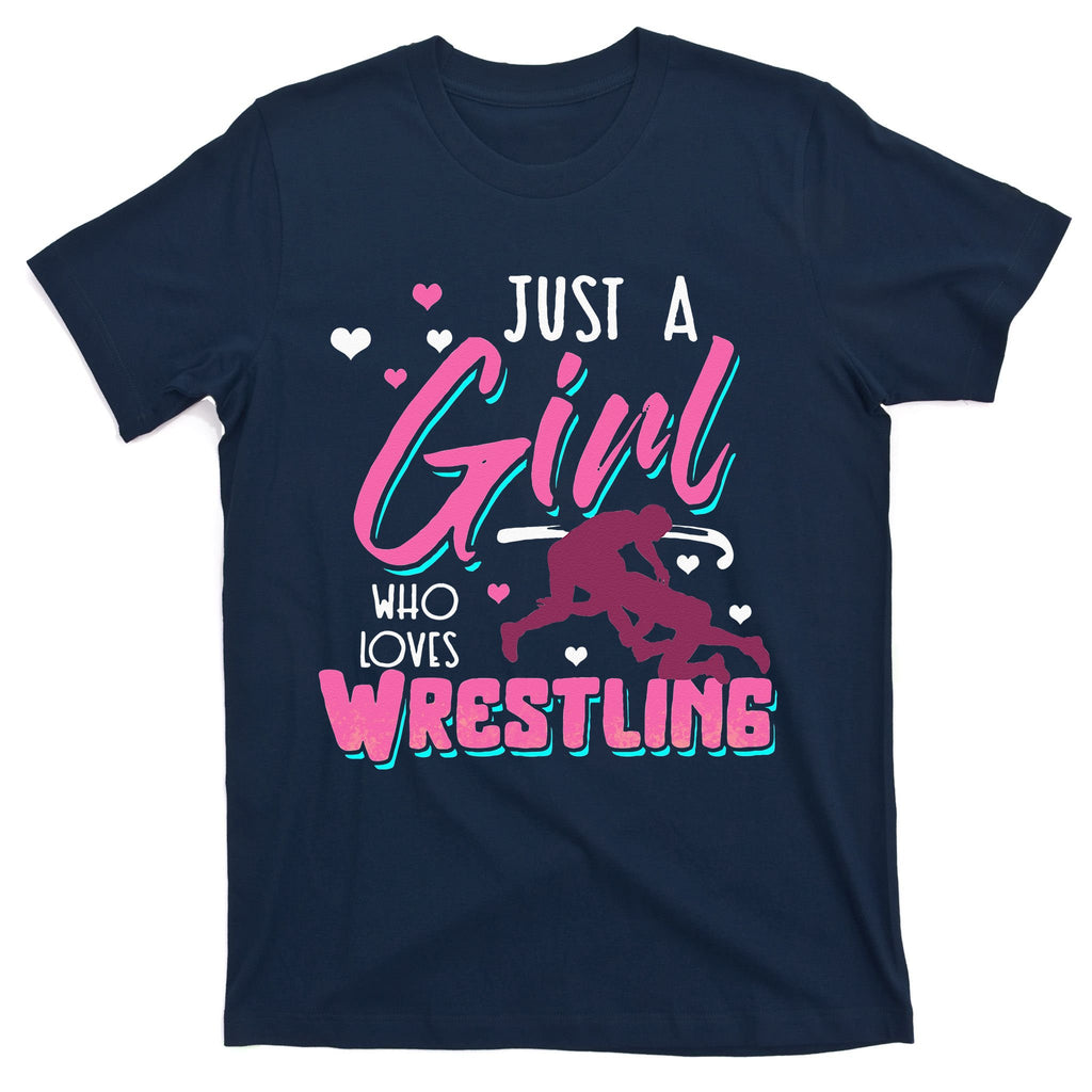 Wrestling Woman Wrestler Mother Battle Women T-Shirt