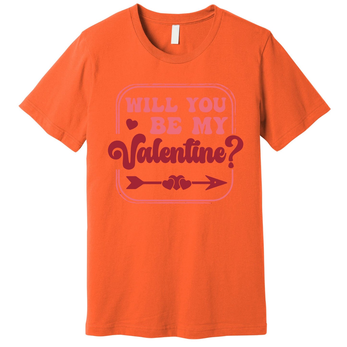 Will You Be My Valentine Premium T-Shirt