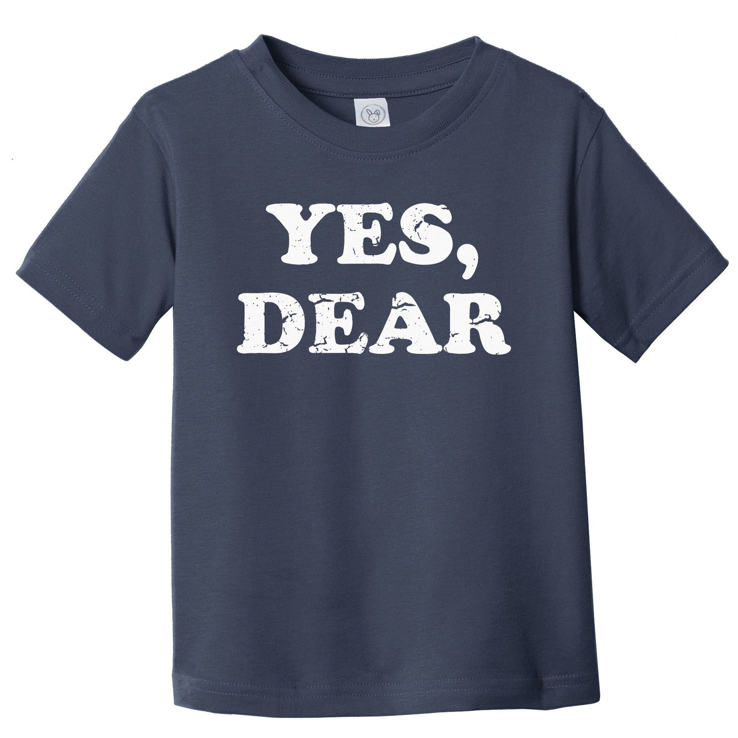 Yes Dear Funny Husband Wife Matching Wedding Valentine Toddler T-Shirt
