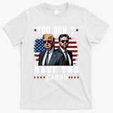 You don’t have the cards Funny Trump-Vance Us Flag  T-Shirt