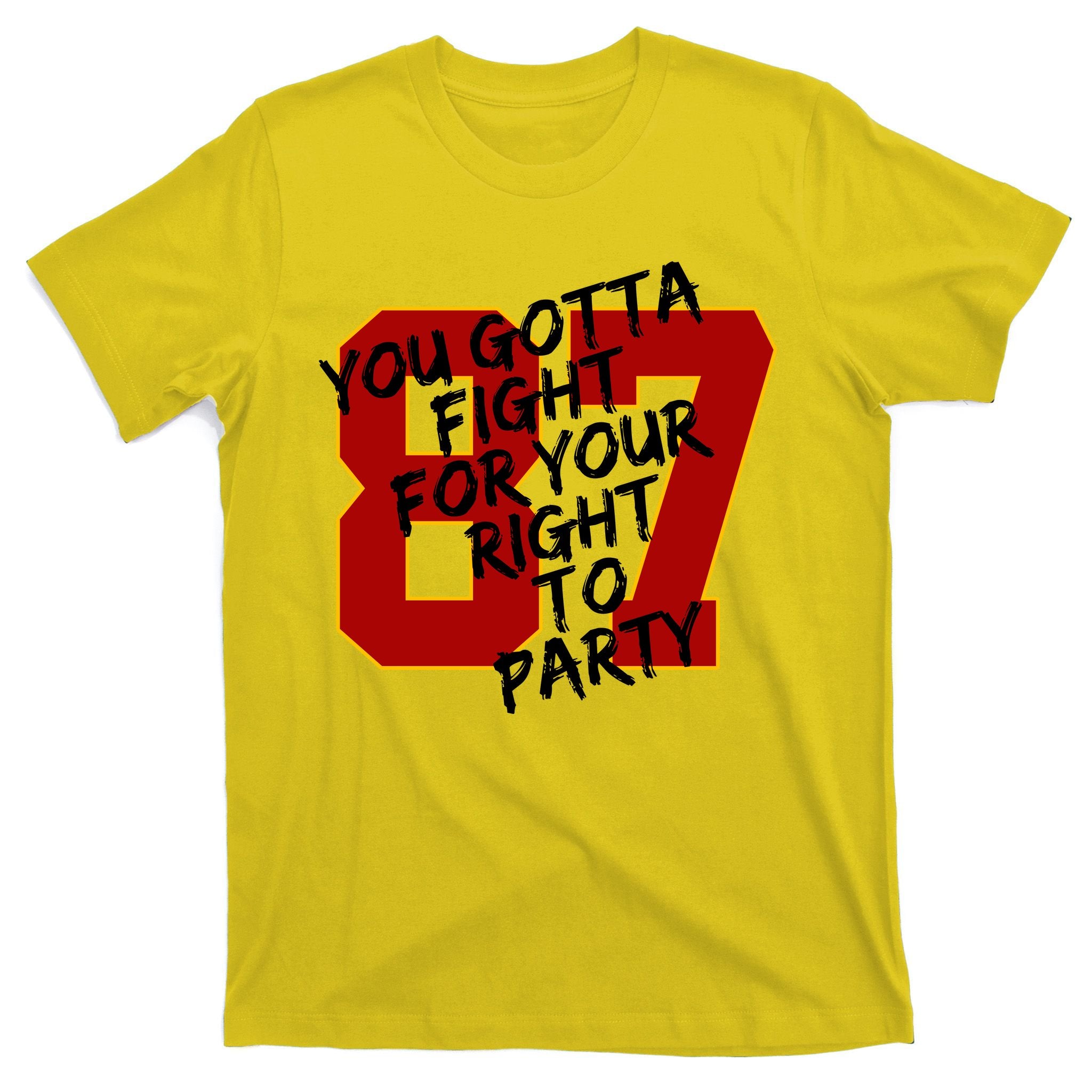 You Gotta Fight For Your Right To Party Kansas 87 T-Shirt