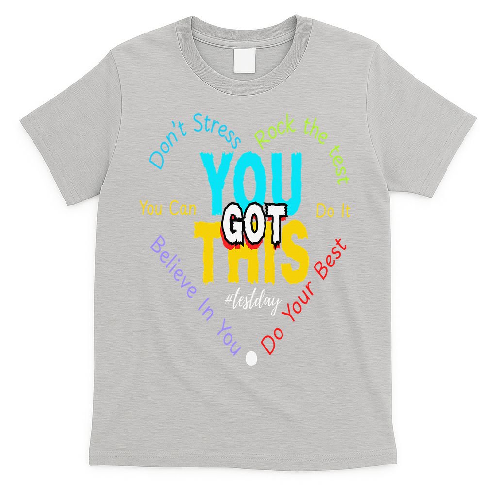 You Got This DonT Stress Rock The Test Test Day Teacher T-Shirt