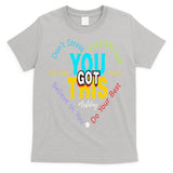 You Got This DonT Stress Rock The Test Test Day Teacher T-Shirt