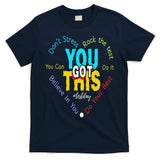 You Got This DonT Stress Rock The Test Test Day Teacher T-Shirt