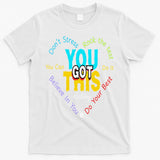 You Got This DonT Stress Rock The Test Test Day Teacher T-Shirt