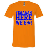 Yeah Here We Go Dallas Football Sport V-Neck T-Shirt