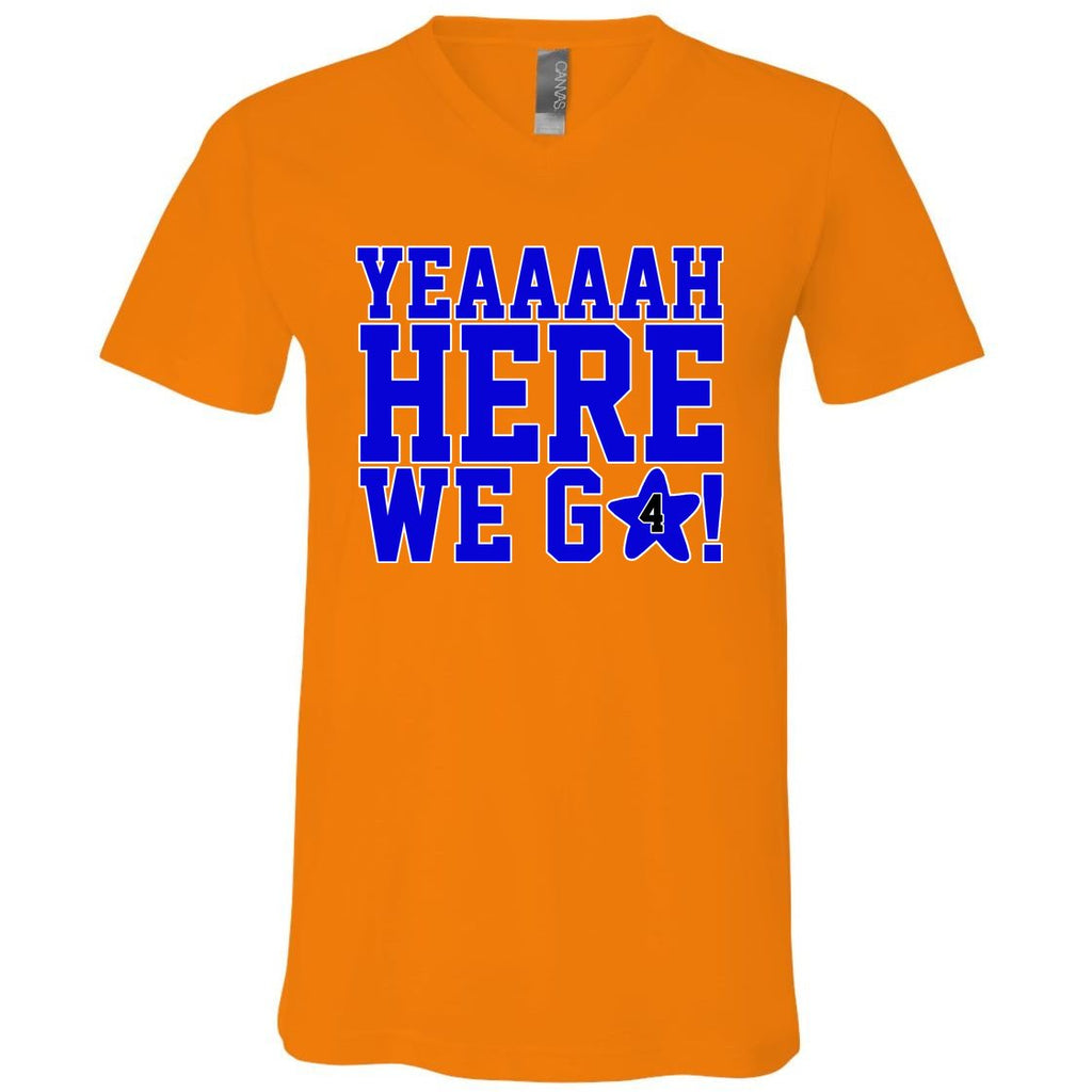Yeah Here We Go Dallas Football Sport V-Neck T-Shirt