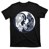 Yin Yang Cat Logo T-Shirt