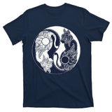 Yin Yang Cat Logo T-Shirt